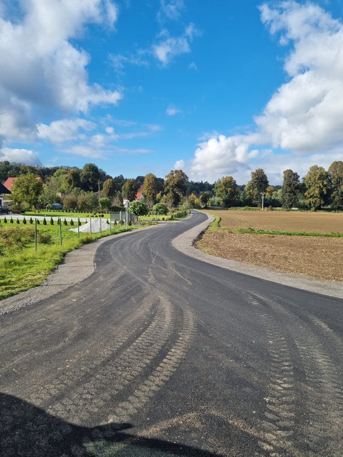 Droga Po Przebudowie Jelonka Wiadomo Ci Gmina Le Na