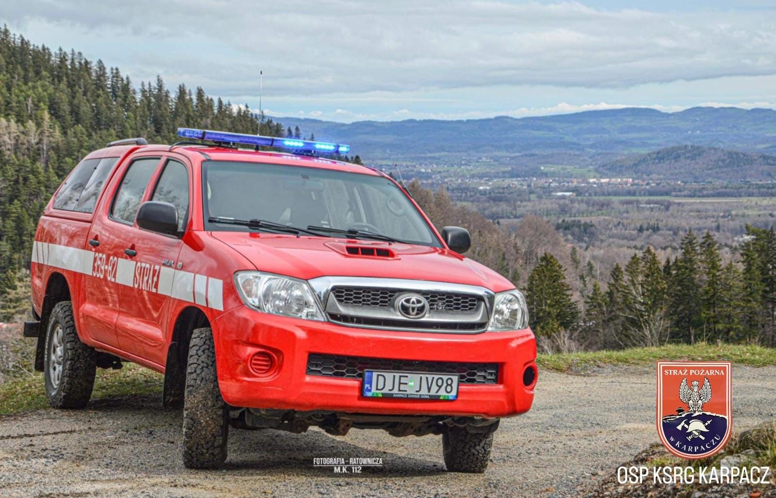 Terenowa Toyota Dla Z Osp Jelonka Wiadomo Ci Karpacz