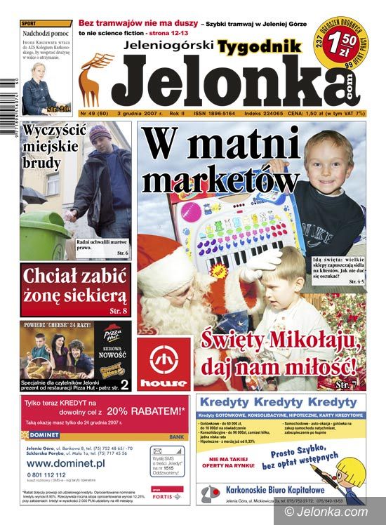 Region Jeleniogórski: Tygodnik Jelonka od poniedziałku w kioskach