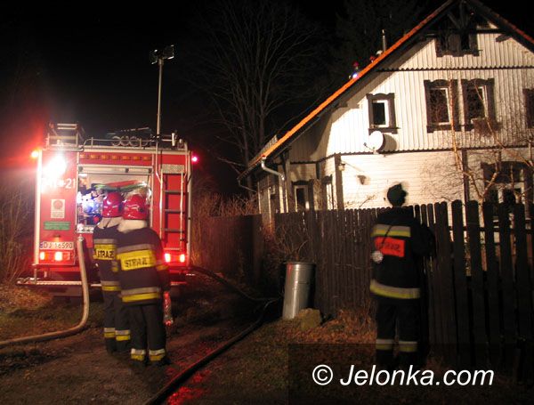 Region Jeleniogórski: Dom stanął w płomieniach