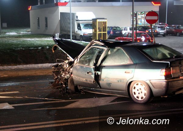JELENIA GÓRA: Groźny wypadek na trasie czeskiej