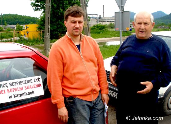 Region Jeleniogórski: Protestowali przeciwko kopalni
