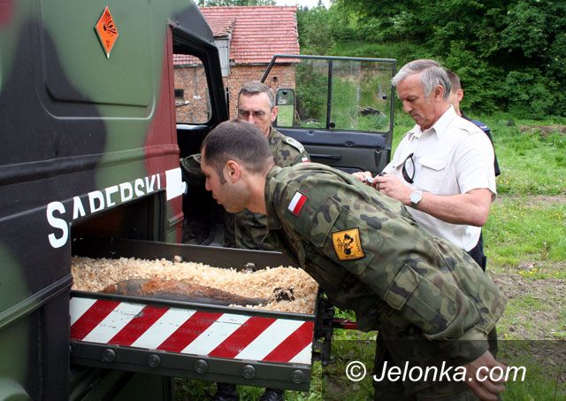 Region Jeleniogórski: Odłowili bombę w Bobrze