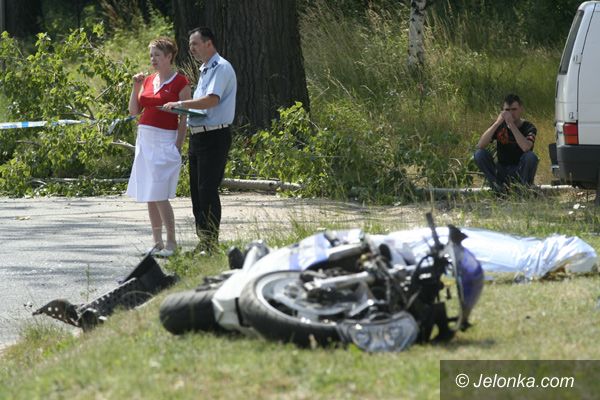 Region Jeleniogórski: Czarna seria dla motocyklistów – kolejna ofiara brawury