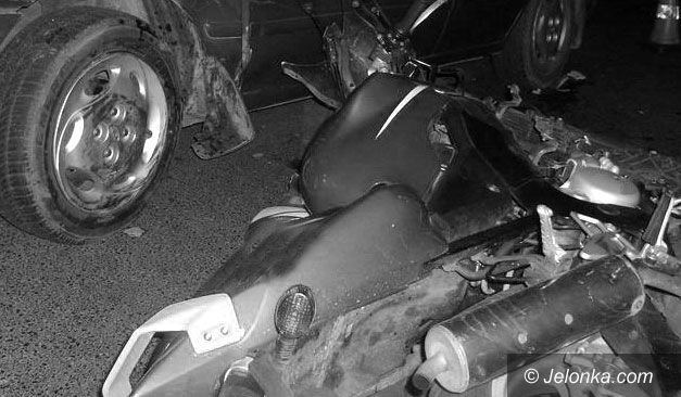 Region Jeleniogórski: Nietrzeźwy motocyklista zabił pasażera