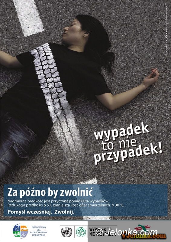 JELENIA GÓRA/ KRAJ: Wypadek to nie przypadek – szokująca kampania plakatowa