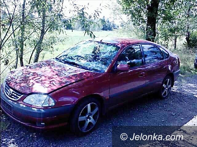 Gryfów Śląski: Ukradli samochód i zostawili w lesie