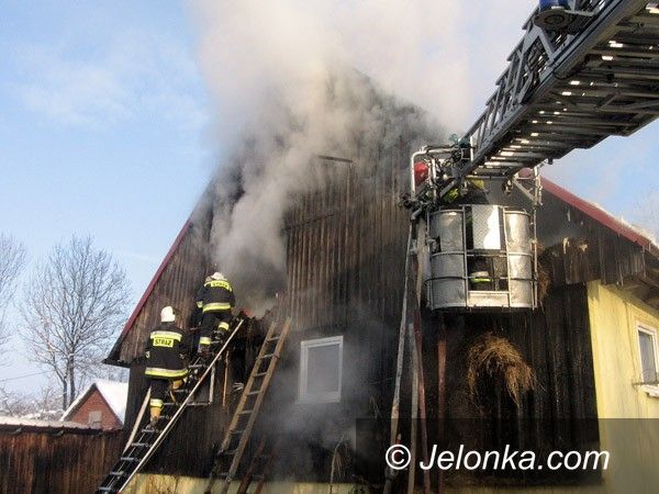 REGION: Spłonęło poddasze w Kopańcu