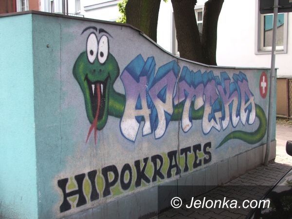 JELENIA GÓRA: Graffiti nie takie straszne jak je malują