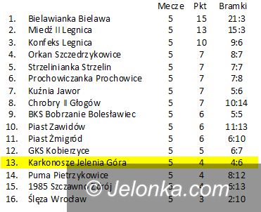 Dolny Śląsk: Komplet wyników IV ligi