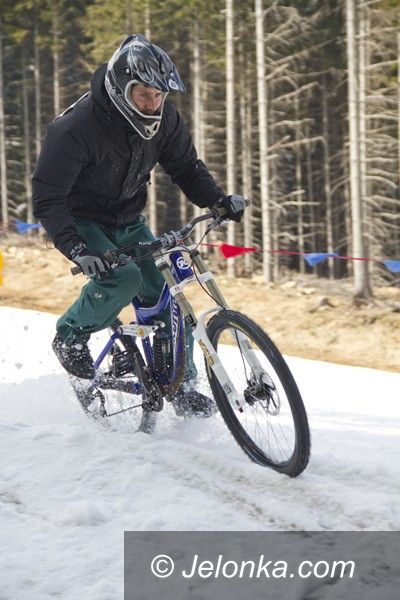 REGION: Ekstremalnie na rowerach po śniegu VIDEO