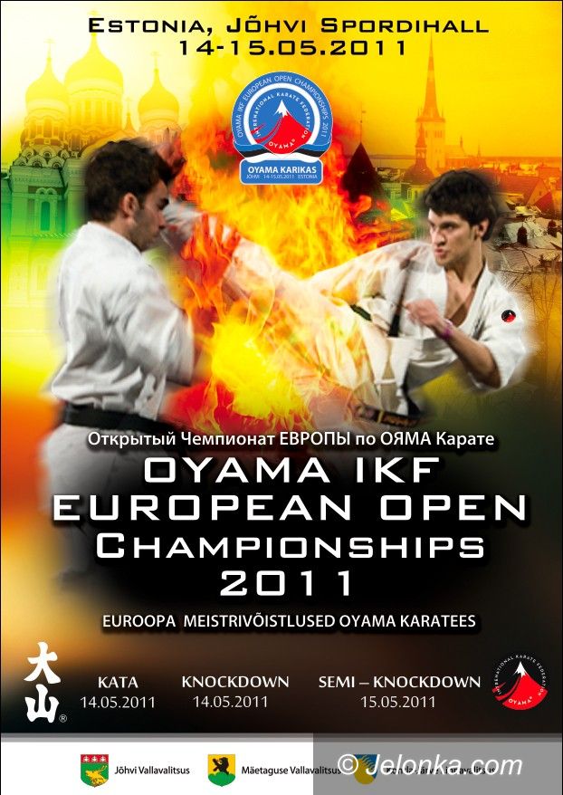 Estonia: Trzy medale Polaków podczas Mistrzostw Europy Karate Oyama