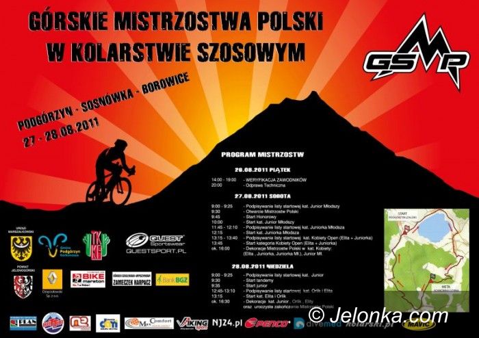 Podgórzyn/Borowice: Cztery dni do Górskich Mistrzostw Polski w kolarstwie szosowym