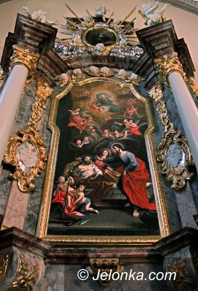 JELENIA GÓRA: Barokowy ołtarz świętego Józefa po konserwacji