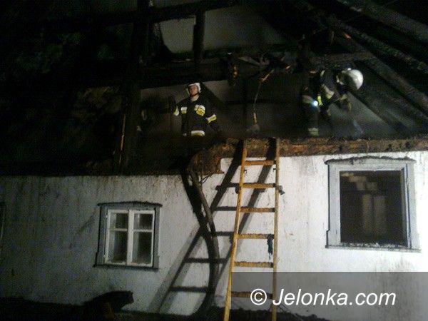 REGION JELENIOGÓRSKI: W Wojanowie spłonął budynek mieszkalny