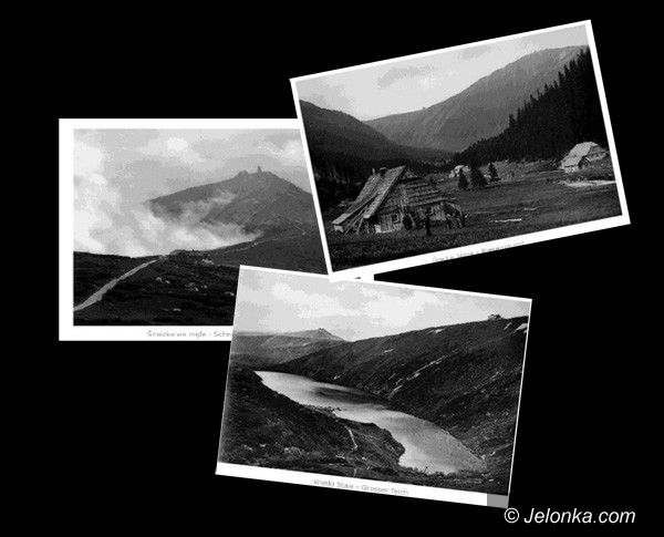 JELENIA GÓRA: Góry Olbrzymie na dawnej fotografii