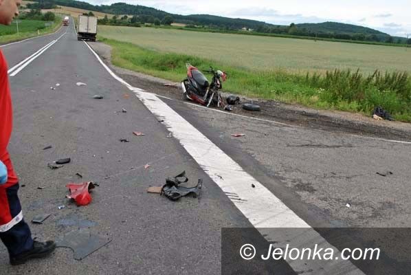 Region: Śmiertelny wypadek z udziałem ciężarówki ze Szklarskiej Poręby