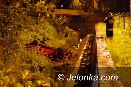 Jelenia Góra/region: Pijany policjant winny dachowania w Kamiennej