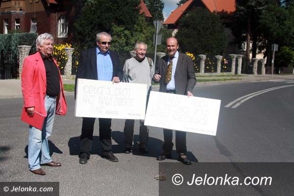 Jelenia Góra: Stowarzyszenie Cheplewody manifestuje dziś na rzecz budowy rond w Cieplicach
