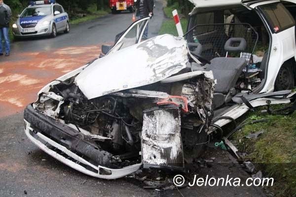 Region: Wypadek w Kaczorowie. „Osobówka” zderzyła się z autobusem