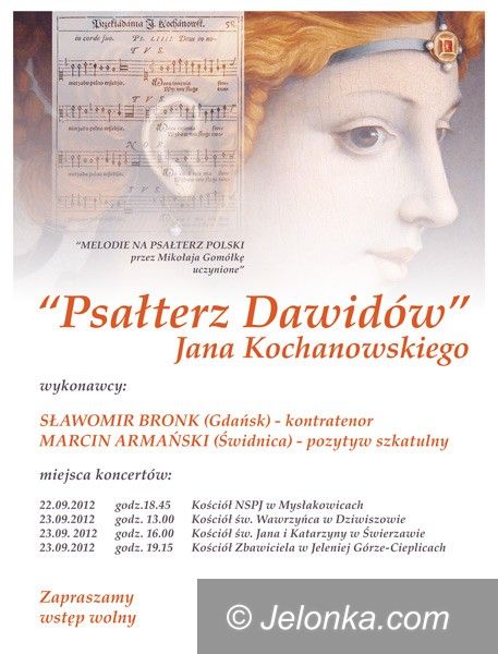 Region: Cykl koncertów organowych Psałterz Dawidów – w weekend
