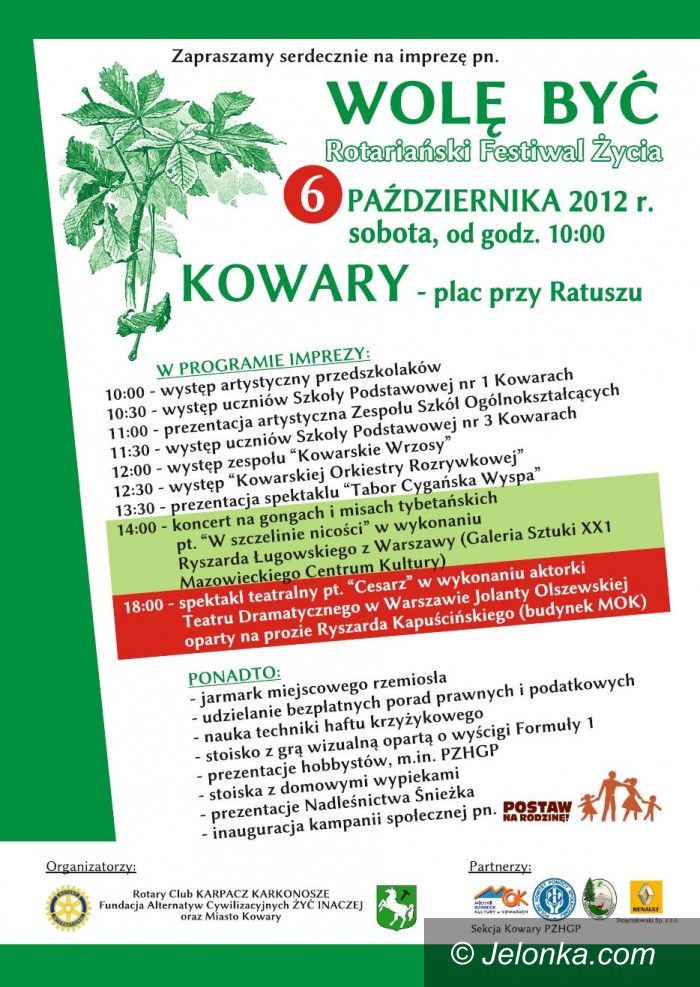 Region: Wolę Być – Rotariański Festiwal Życia
