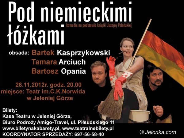 Jelenia Góra: „Pod niemieckimi łóżkami” w Teatrze Norwida