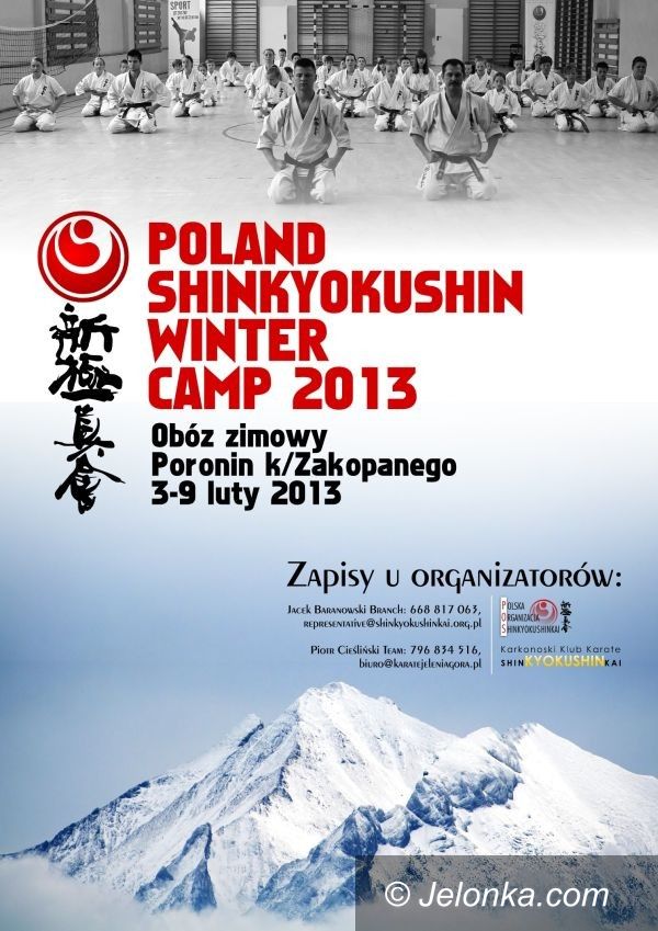 Jelenia Góra/Poronin: Obóz zimowy Karate Shinkyokushin