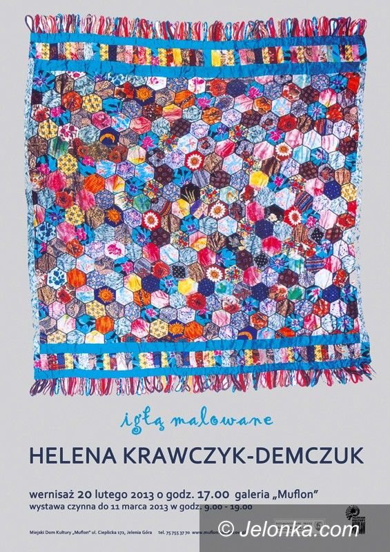 Jelenia Góra/Sobieszów: Igłą malowane – wystawa haftu artystycznego już dzisiaj