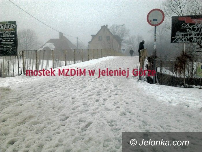 Jelenia Góra: Najwyższa pora sprzątnąć ten śnieg!
