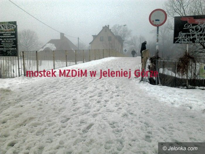 Jelenia Góra: Najwyższa pora sprzątnąć ten śnieg!