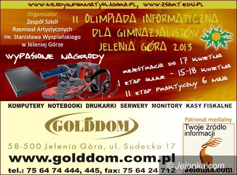 Jelenia Góra: II edycja Olimpiady informatycznej dla gimnazjalistów „Młody Informatyk”