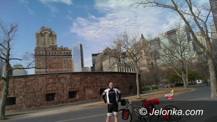 USA/Jelenia Góra: Jeleniogórzanin ruszył rowerem na podbój obu Ameryk. Dziś pierwsza relacja!