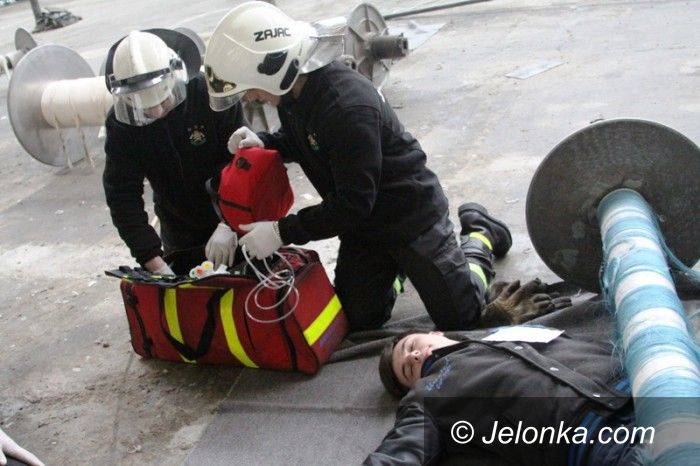 Jelenia Góra: Wybuch w Orle, 70 osób rannych! Na szczęście to tylko ćwiczenia