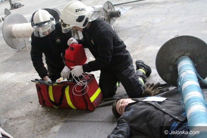Jelenia Góra: Wybuch w Orle, 70 osób rannych! Na szczęście to tylko ćwiczenia