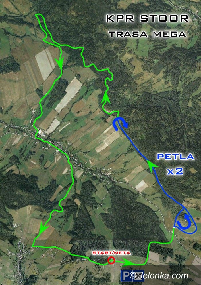 Góra Szybowcowa - Jeżów Sudecki: Zobacz trasę II edycji KPR Stoor Bike Extreme