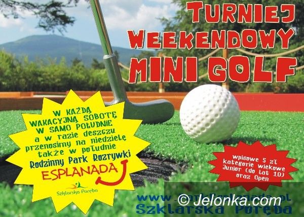 Szklarska Poręba: Wakacyjny Turniej Mini Golfa