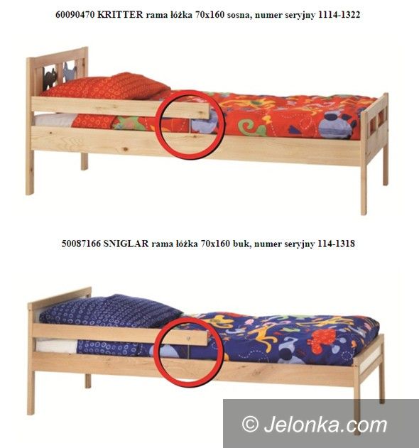 Region: Ikea ostrzega o niebezpiecznych łóżkach