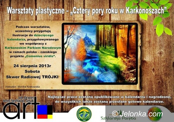 Szklarska Poręba: Warsztaty plastyczne „Cztery pory roku w Karkonoszach”
