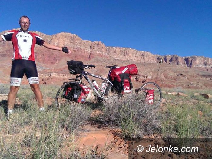 USA/Jelenia Góra: Damian Drobyk: pół roku rowerem po Ameryce