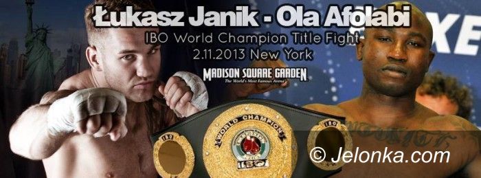 Nowy Jork: Janik – Afolabi: 4 dni do walki o mistrzostwo świata