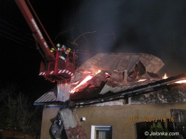 Region: Spłonął dom w Kostrzycy