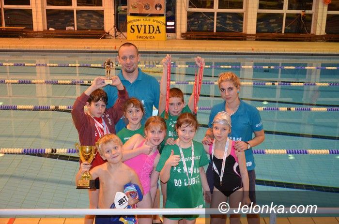 Świdnica: Kolejny dobry występ młodych pływaków Just Swim