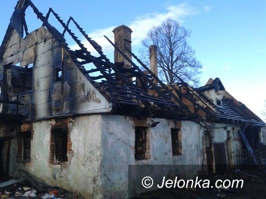 Stara Kamienica: Spłonął dom w Nowej Kamienicy. Strażacy uratowali zwierzęta