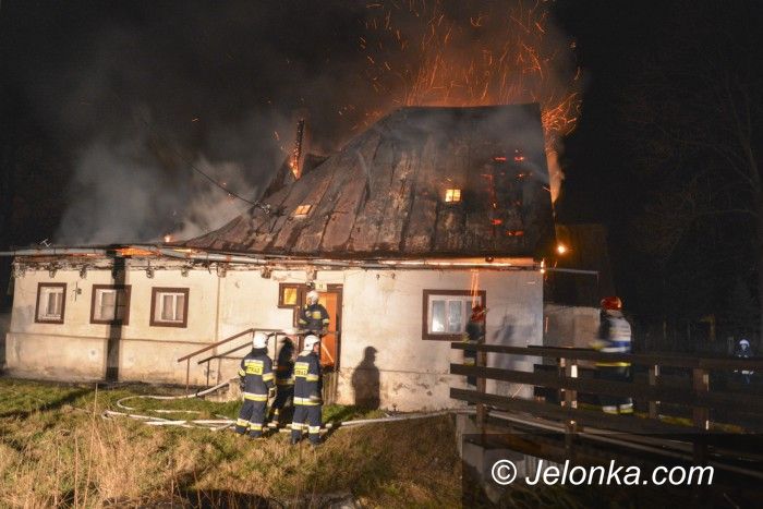 Karpniki/ Region: Płonął budynek mieszkalny w Karpnikach