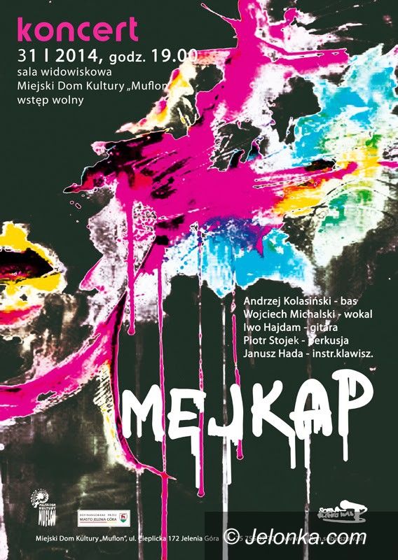 Jelenia Góra: Koncert zespołu Mejkap w „Muflonie”