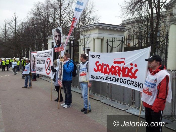Warszawa/Jelenia Góra: Po manifestacji pod ambasadą rosyjską w Warszawie