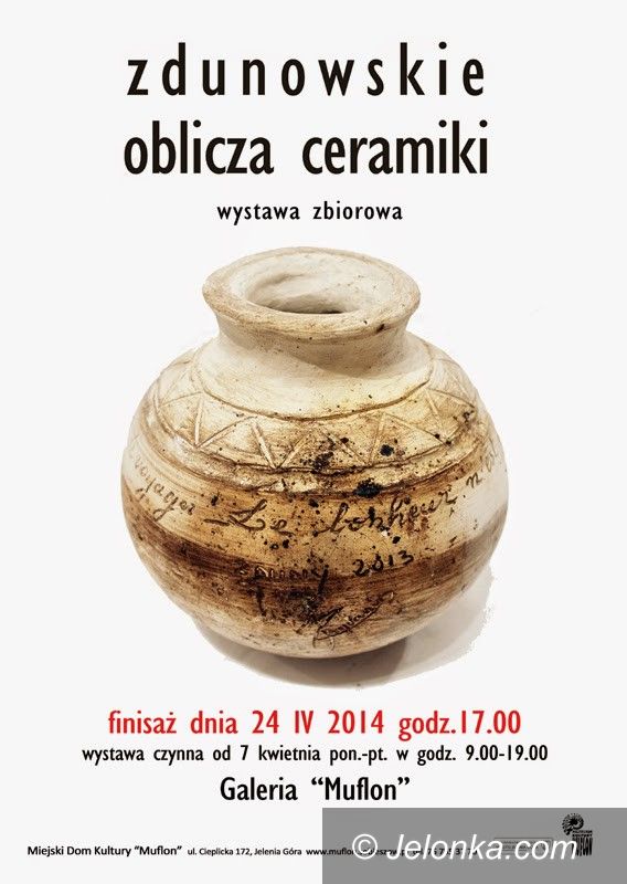 Jelenia Góra: Zdunowskie oblicza ceramiki w „Muflonie”