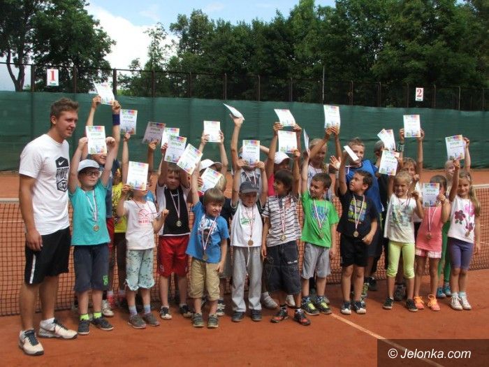 Jelenia Góra: Finał pierwszego miesiąca "Wakacji z tenisem"