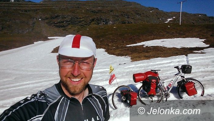 Jelenia Góra/Skandynawia: Damian Drobyk przemierzył rowerem Skandynawię